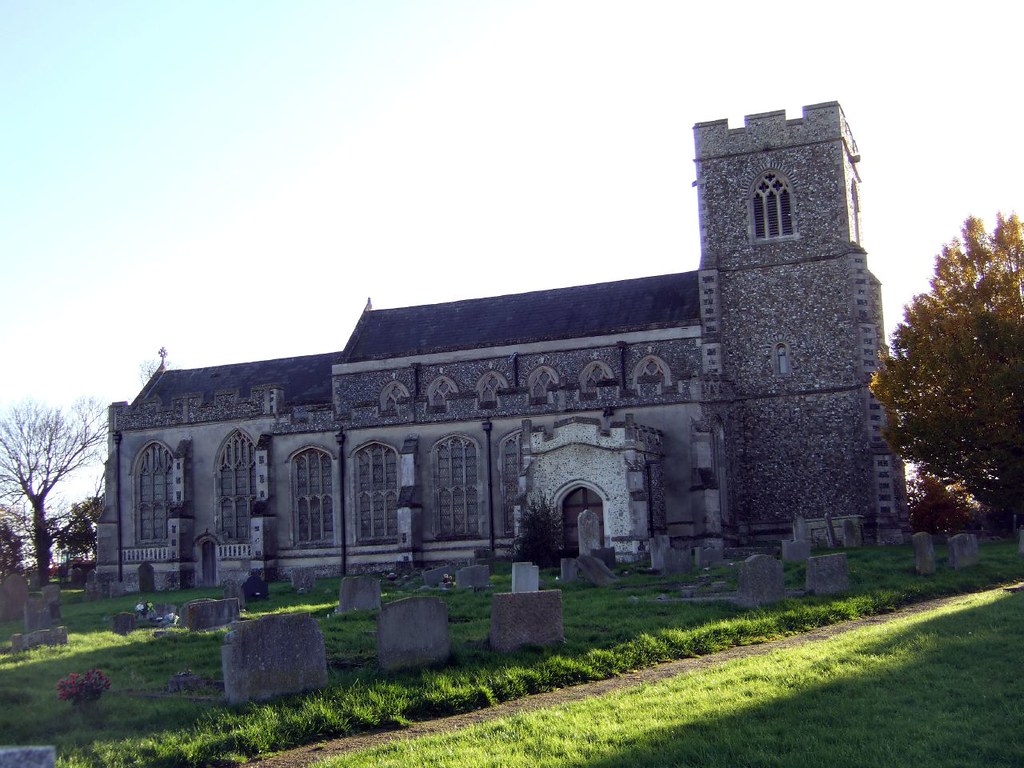 St Mary's church Glemsford Suffolk David Flickr