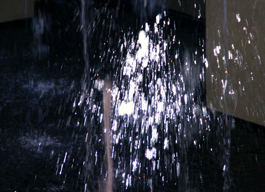 Wet fireworks? A really cool fountain at McCormick Place i… Flickr