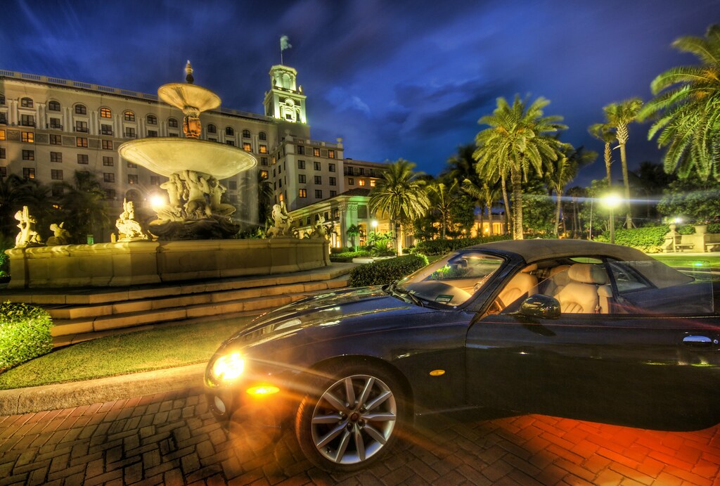 The Jag at the Breakers This is the famous Breakers hotel … Flickr