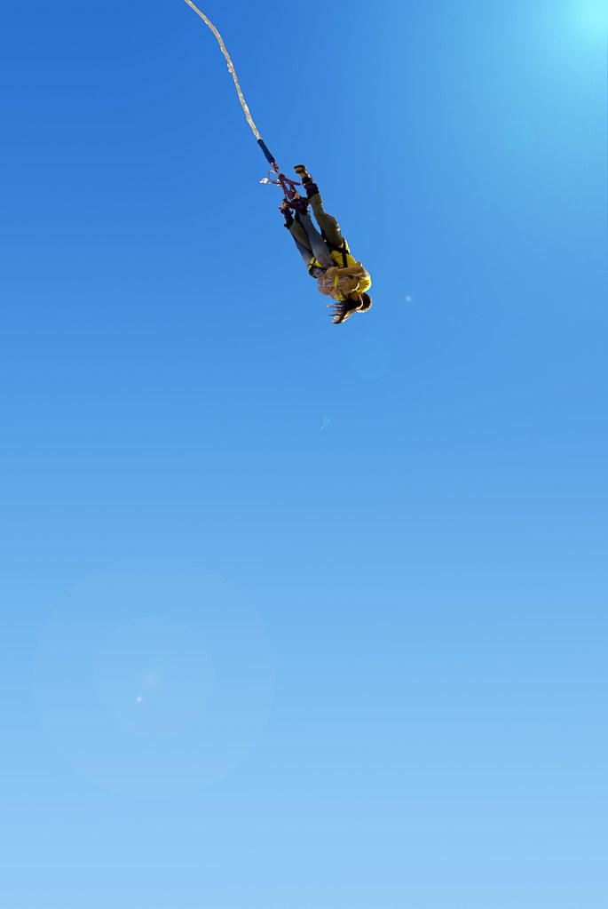 The joy of bungee jumping in Jordan Eroll Bilibani Flickr