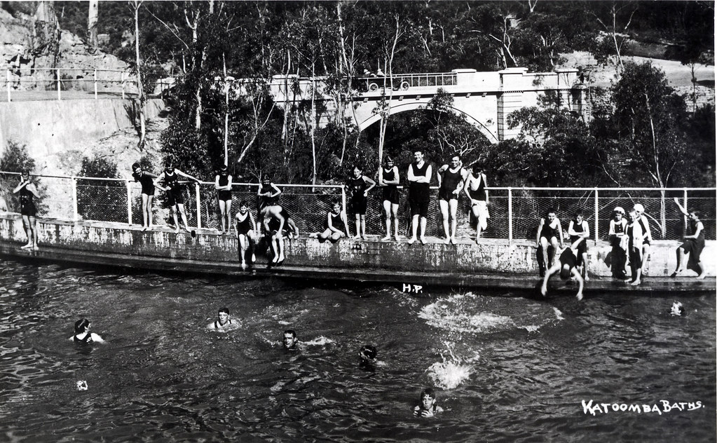 Katoomba Baths and Chelmsford Bridge Notes Katoomba Munic… Flickr