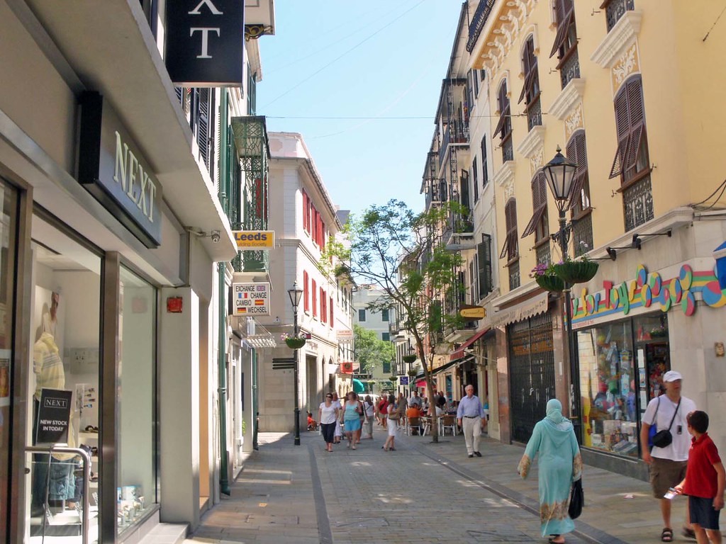 Gibraltar Shopping and Streets Gibraltar is a British over… Flickr