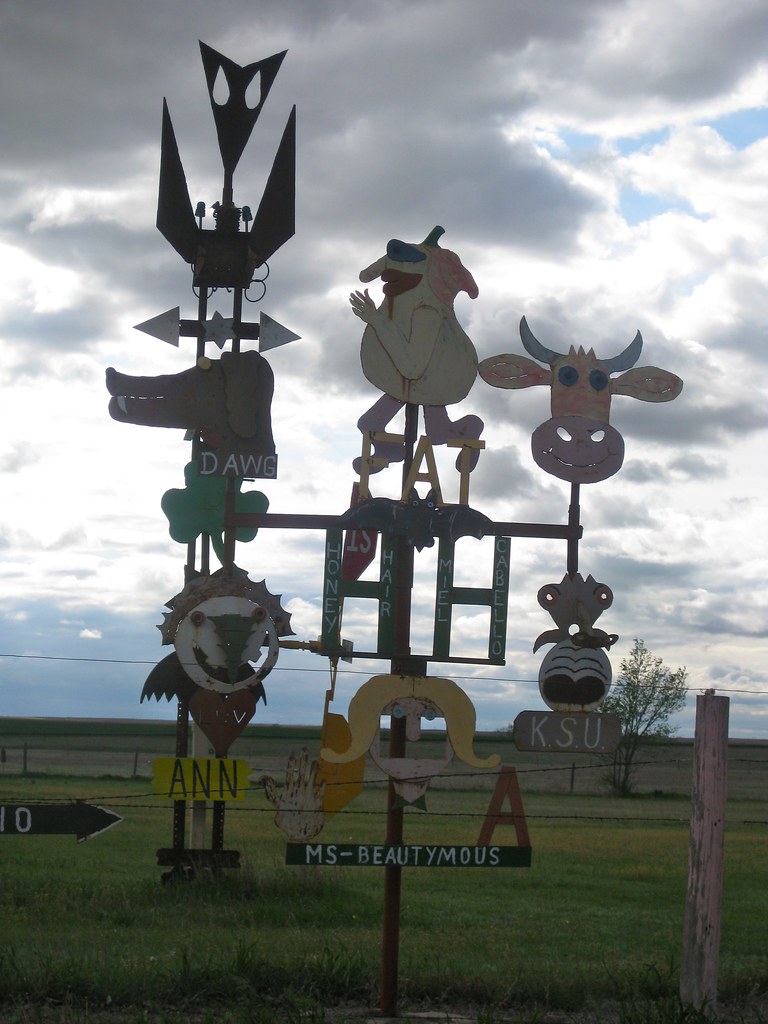 Folk art at Mullinville, KS tplcstudents Flickr