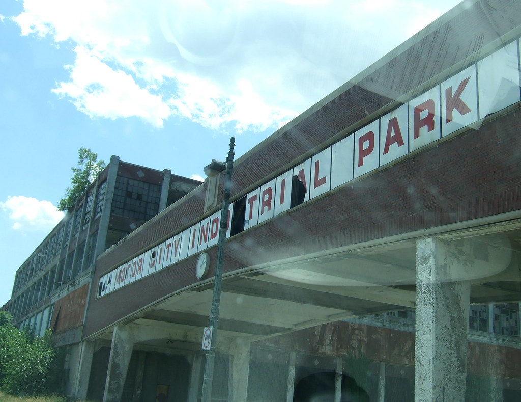 Motor City Industrial Park blocks and blocks of decaying b… Flickr