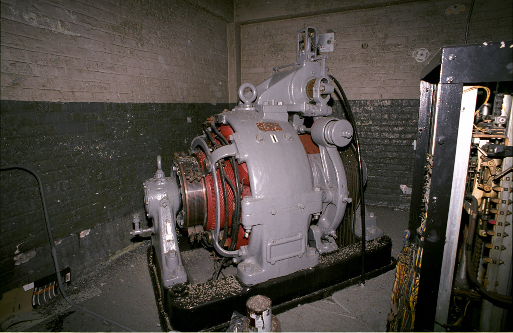 Otis Elevator Motor 1 This is in the elevator room of the… Flickr
