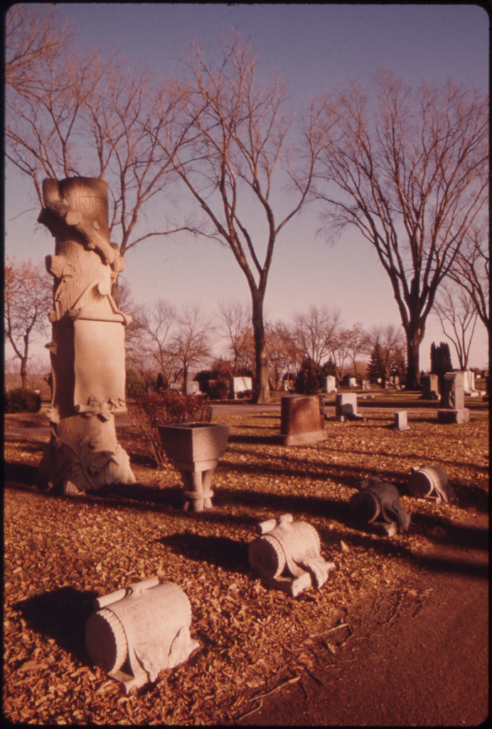 Picture of a Portion of the Cemetery at New Ulm, Minnesota… Flickr