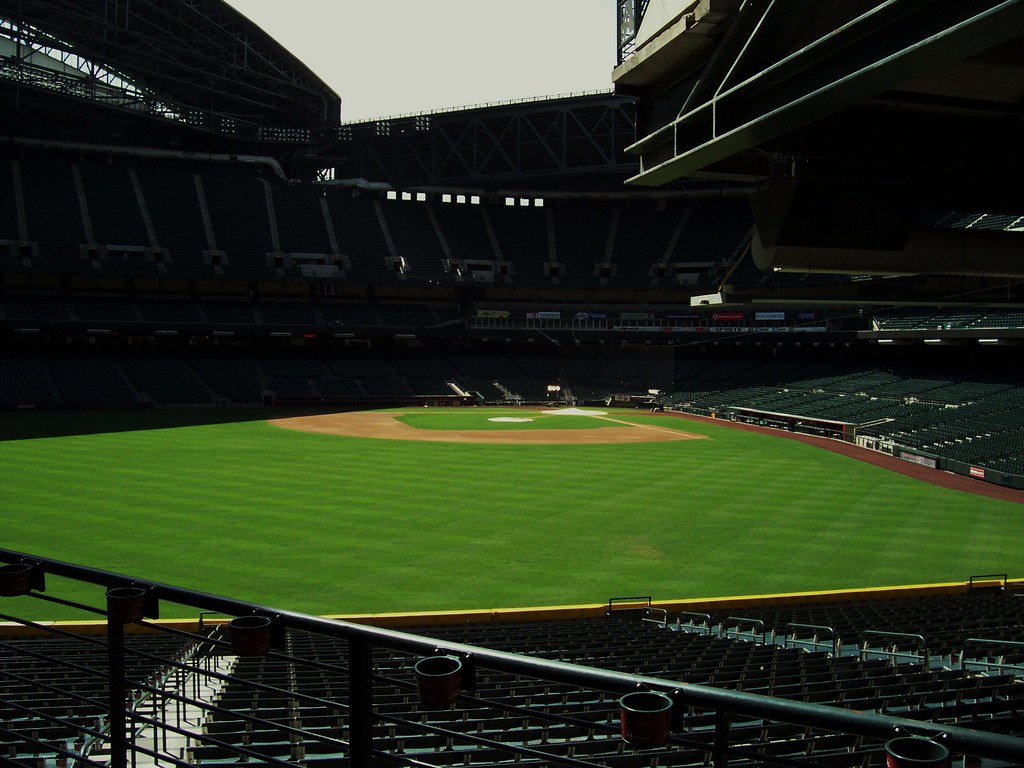 Chase Field View from the bleachers Mesa AZ Flickr