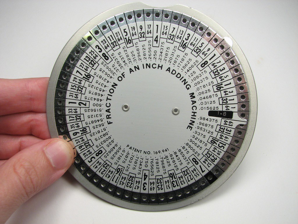Adding machine The 1952 Fraction Of An Inch Adding Machine… Flickr