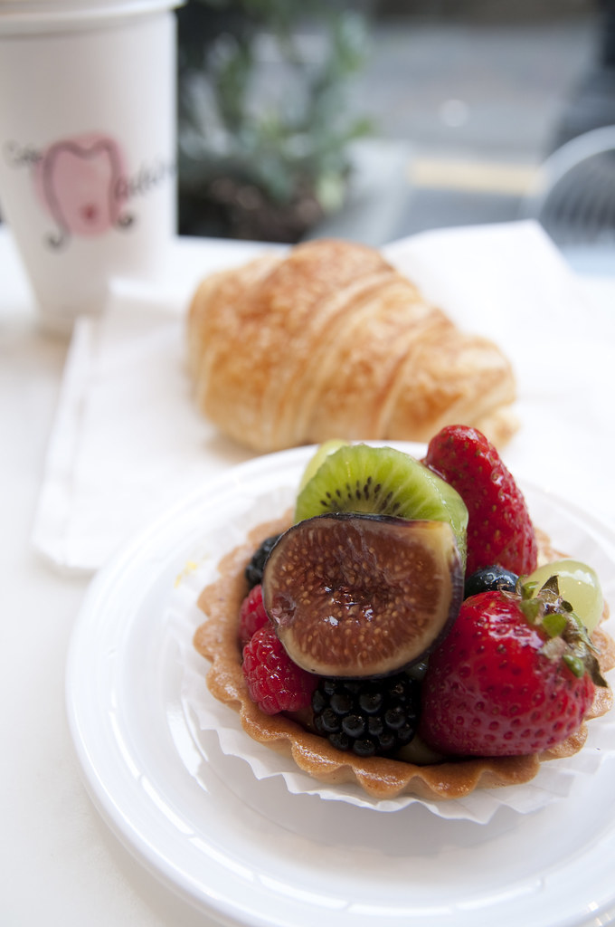 Fruits Tart, Cafe Madeleine, San Francisco フルーツタルト Yuichi Sakuraba