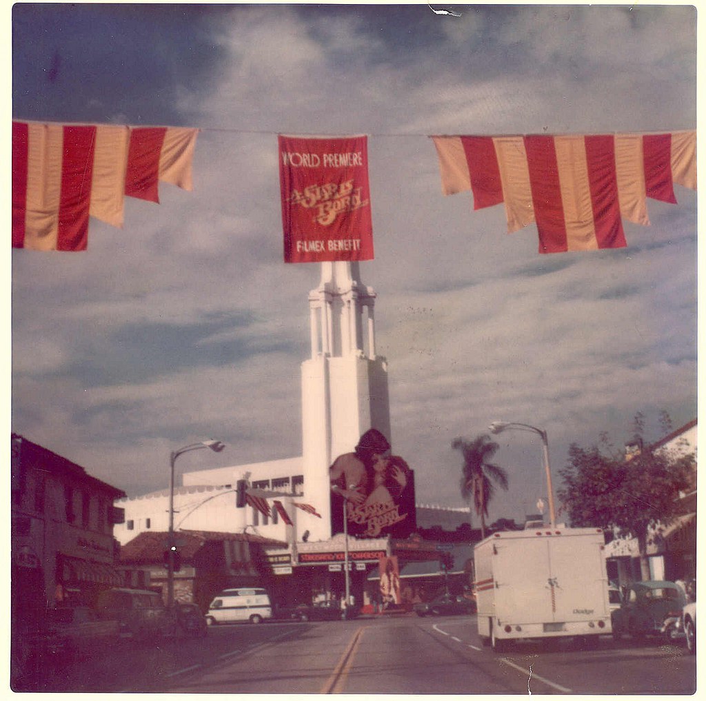 Westwood Village theater The premiere for A Star Is Born w… Flickr