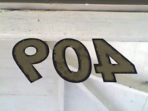 Gold leaf vinyl lettering i did on my house back before ba… arthur