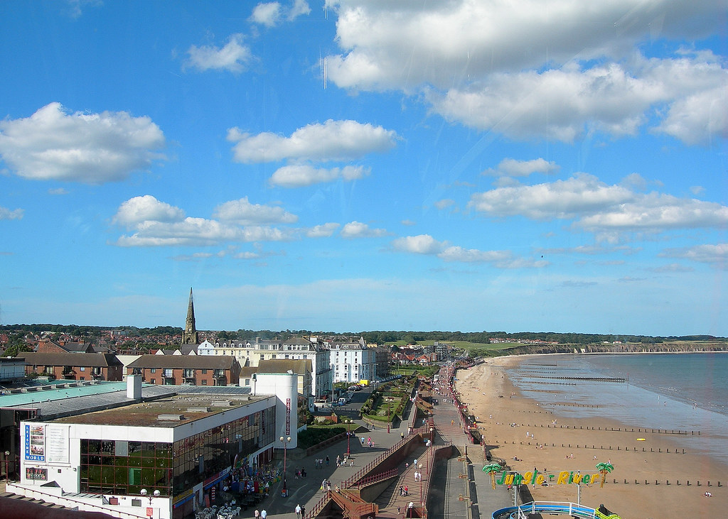 Bridlington seafront View from the Bridlington eye. Geoff Lumb Flickr