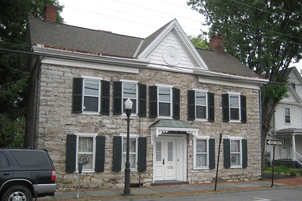 NY Kingston Stockade Historic District Abraham Louw House a