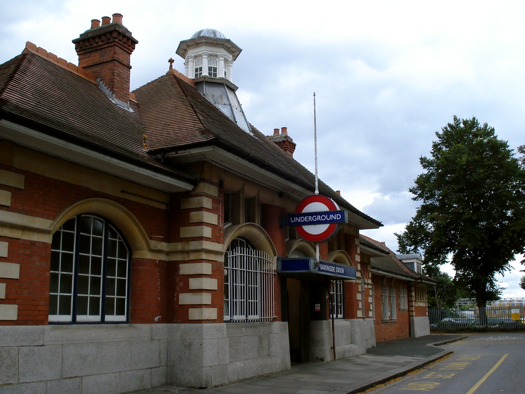 Barkingside station Zone 4 Tube station on the Central Lin… Flickr
