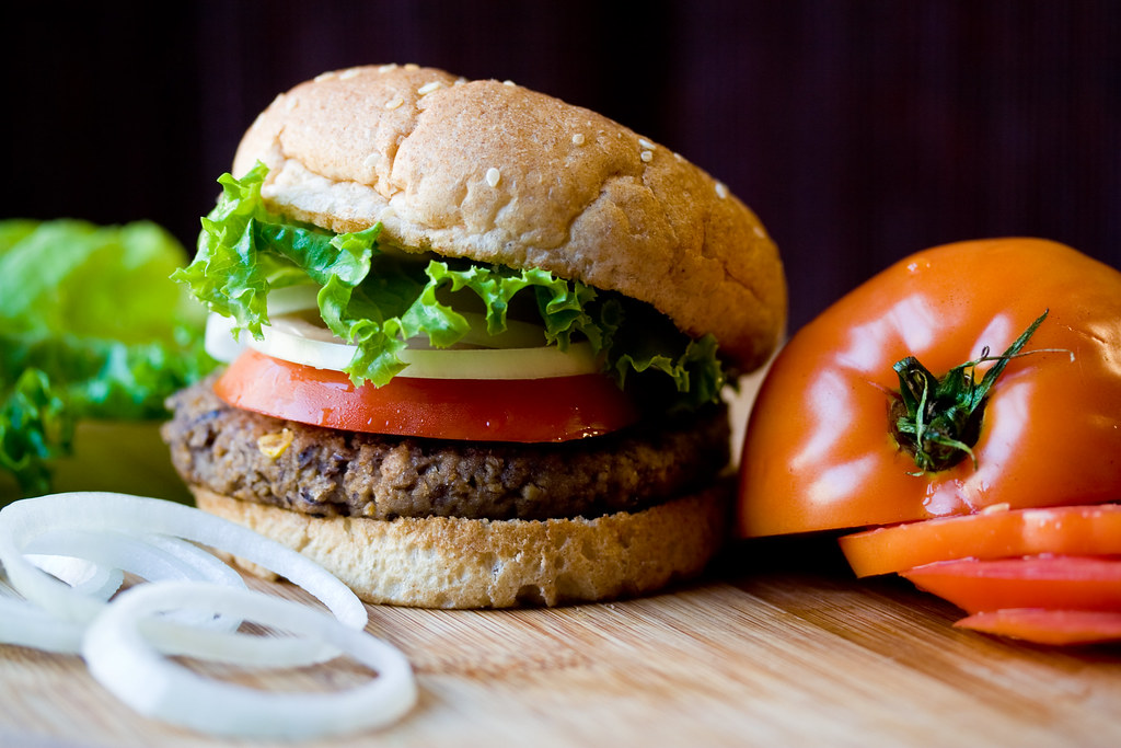 Black Bean and Corn Seitan Burgers Lauren Flickr