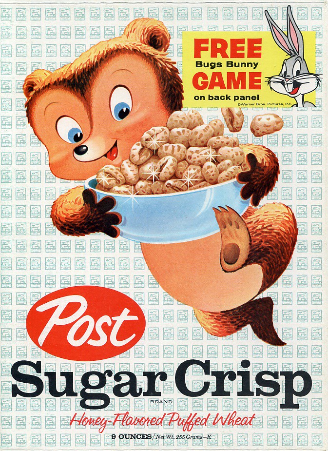 Sugar Crisp cereal box a photo on Flickriver