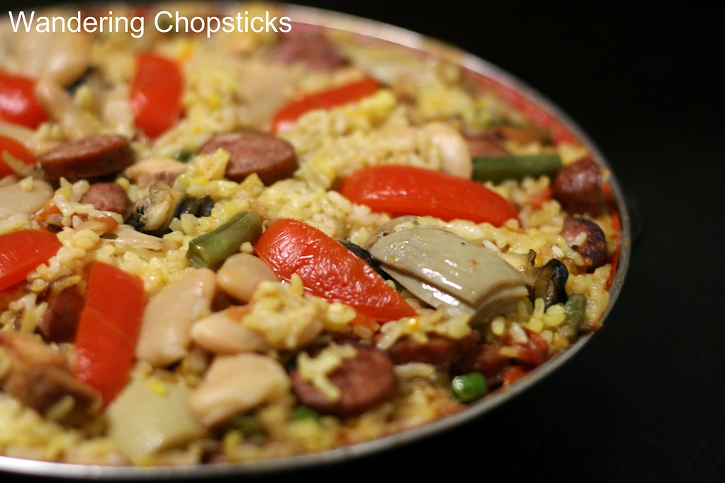 Paella Valenciana (Spanish Valencian Pan Rice) 2 wandering… Flickr