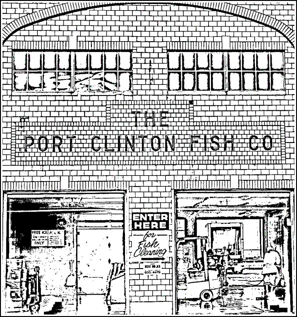 Port Clinton Fish Company 2 of 2 for today. Best seen in l… Flickr