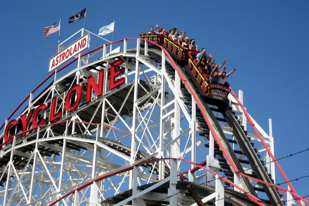 NYC Brooklyn Coney Island The Cyclone Athough it is … Flickr
