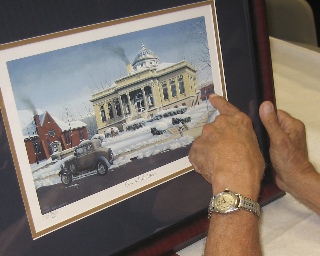 Paducah's Carnegie Library memories A framed art print of … Flickr