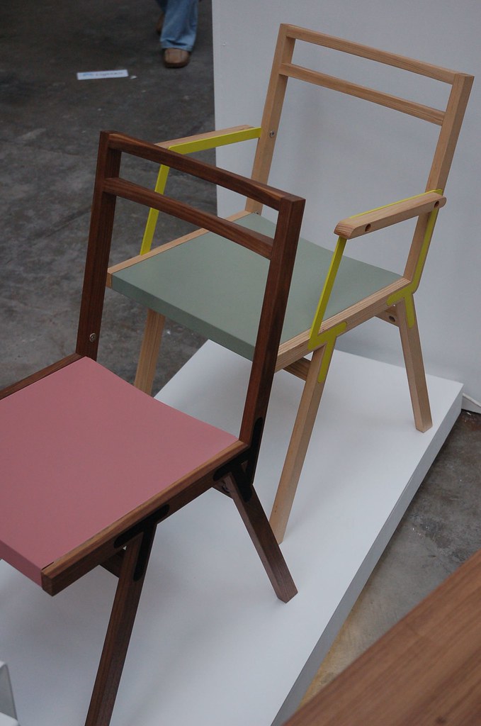 Interesting metal joint detail on these chairs. Craig Berman Flickr