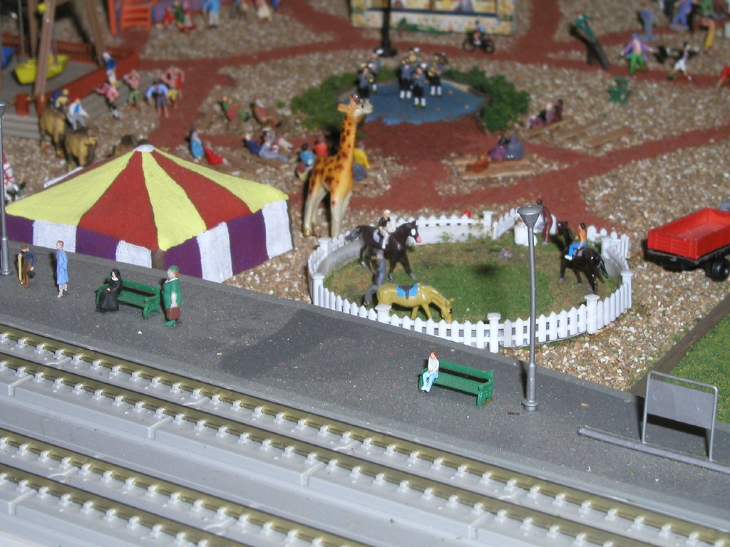 Carnival in NScale Model Train Layout Steve Wincott Flickr