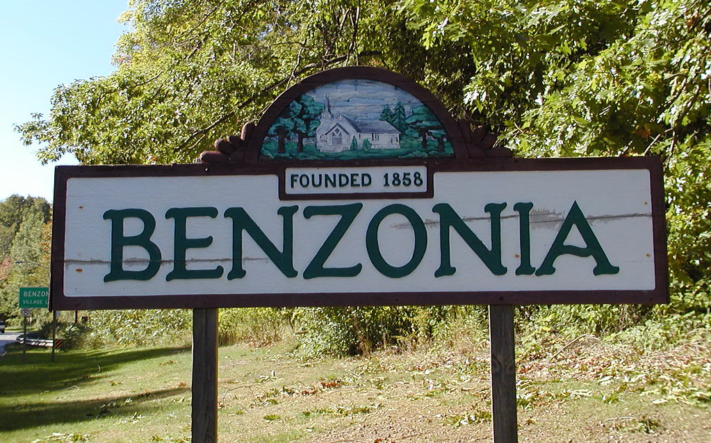 To Benzonia Michigan Sign...Scenic Benzie County Flickr