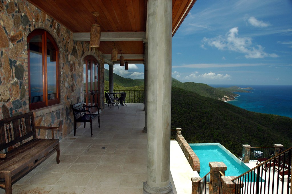 View of the South Shore from the Veranda South Shore Villa, USVI Flickr