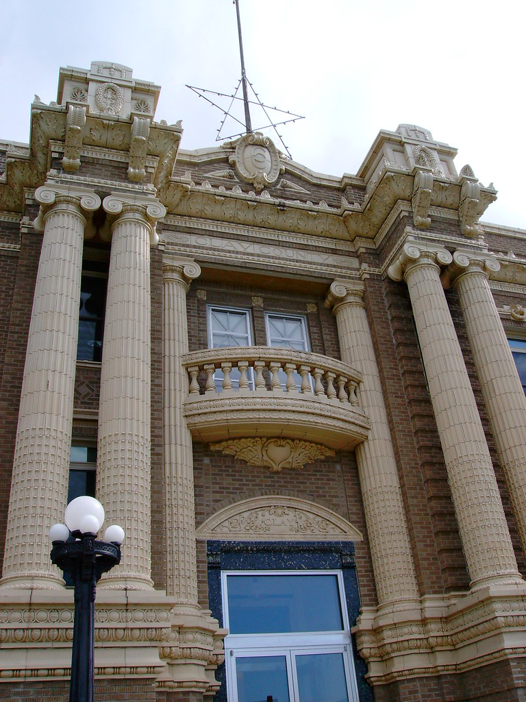 Clay County Courthouse Detail (Clay Center, Nebraska) Flickr