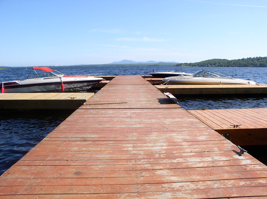 Dock (Waiting for the Shuttle Boat) at Mt. Kineo Nick Golebiewski