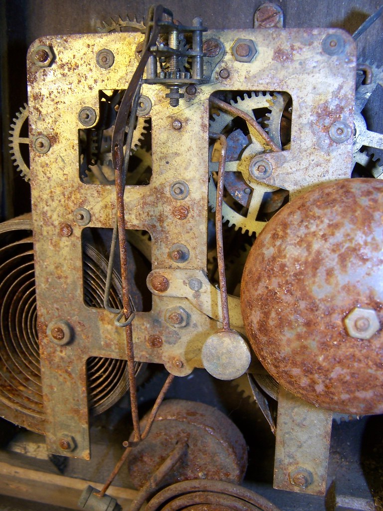 Flickriver Photoset 'Waterbury clock Restoration' by kensclockrepair