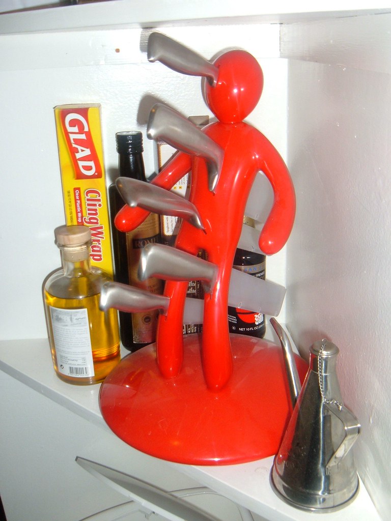 "The Ex" Knife Block Gotta have this! Martini Slayer Flickr