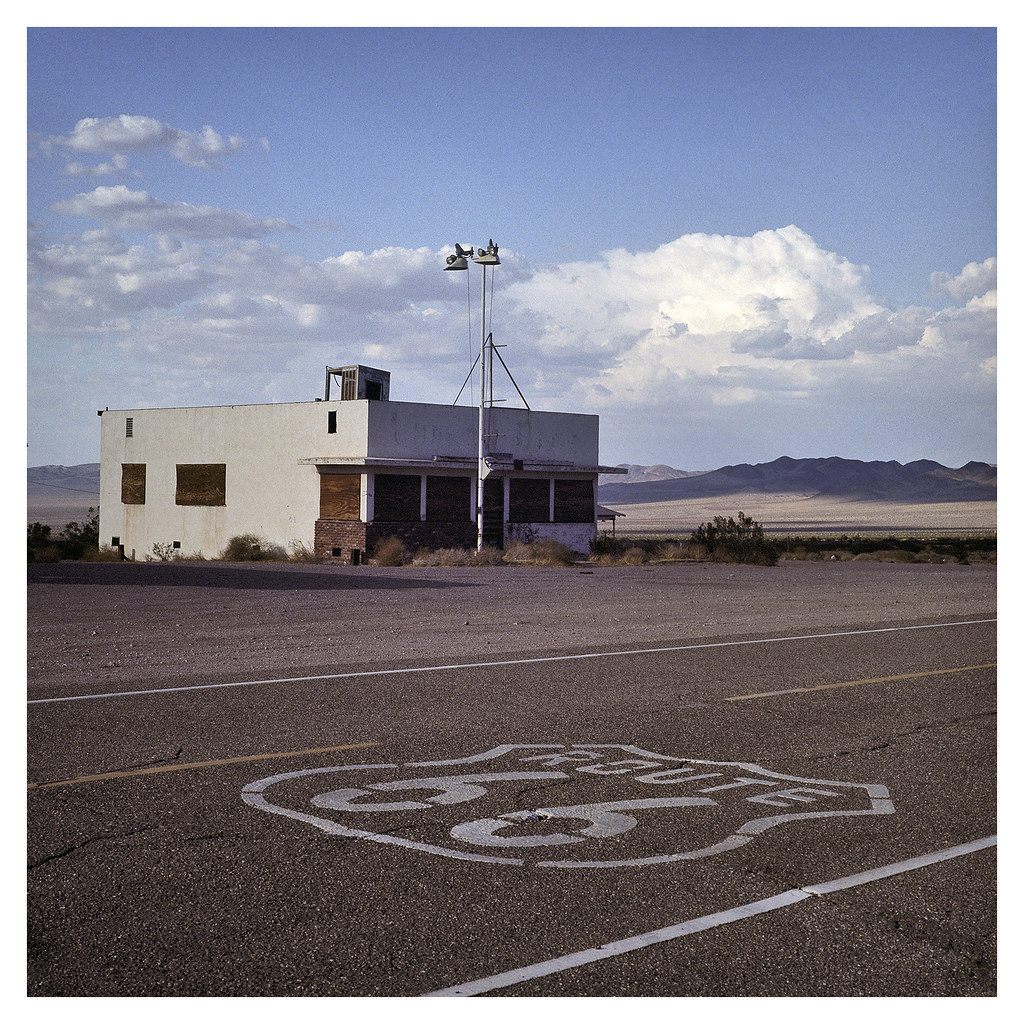 ludlow cafe, abandoned on route 66. ludlow, ca. Bradley Fulton Flickr