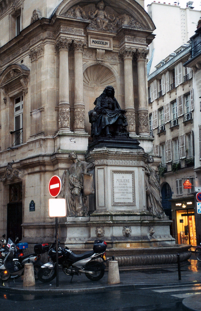 Moliere statue, Paris Moliere really pumps my nads. I saw … Flickr