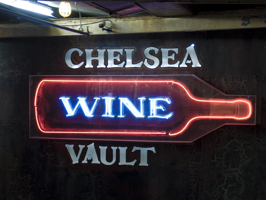NYC 007 Chelsea Market, Wine Vault A well stocked and run… Flickr