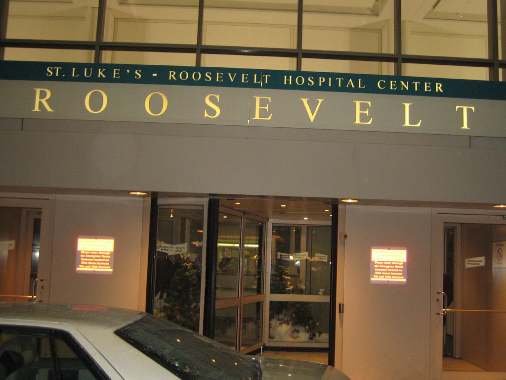 Roosevelt Hospital Visitor Entrance H_F Flickr