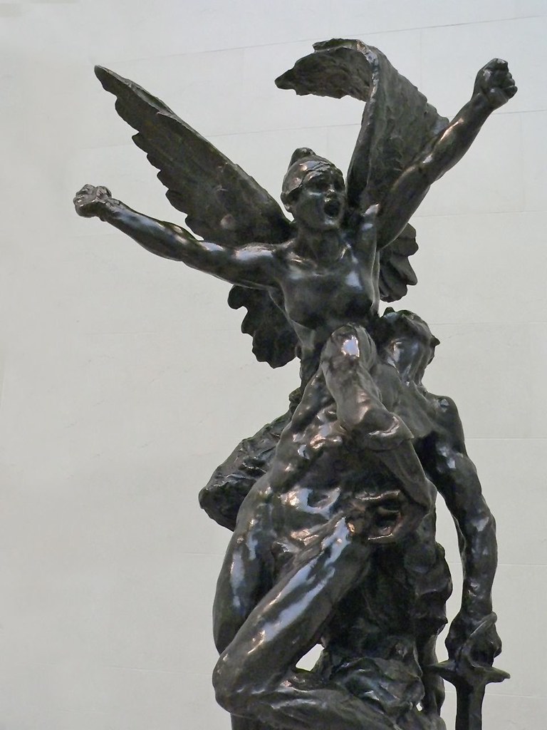 The Call to Arms by Auguste Rodin 1879 French Bronze (1) a photo on