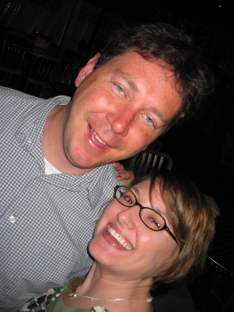 Dan (the middle) and me Melanie Sears Flickr