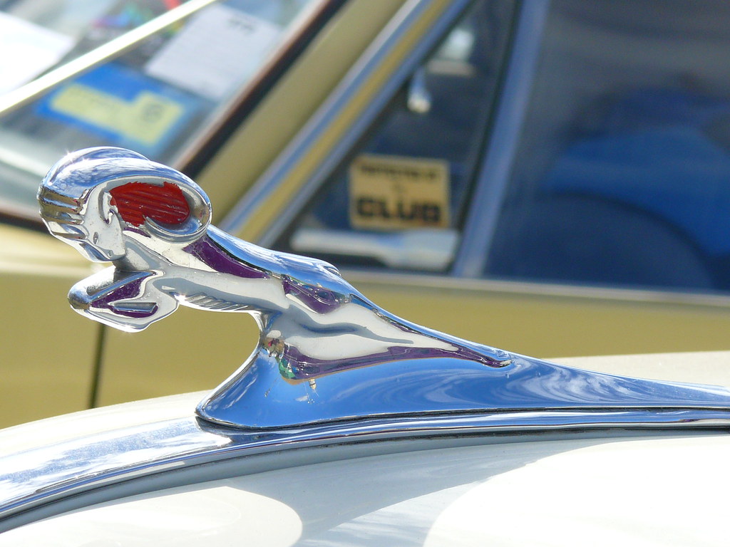 P1000578 Goat hood ornament, Dodge I think shimmertje Flickr