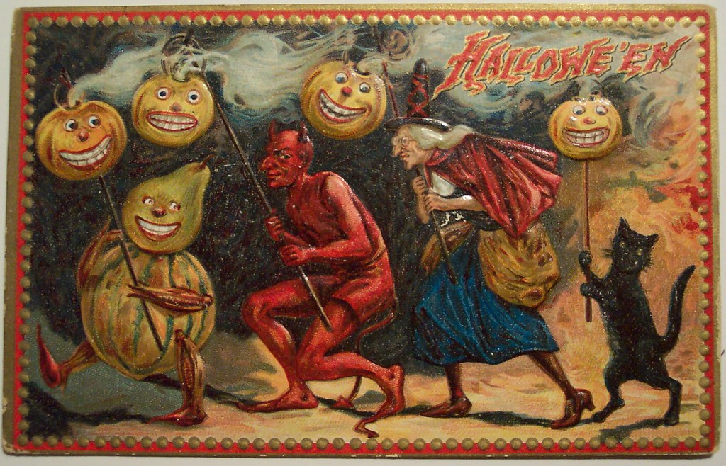 Vintage Halloween Postcard Tuck Halloween Series No 160 Flickr