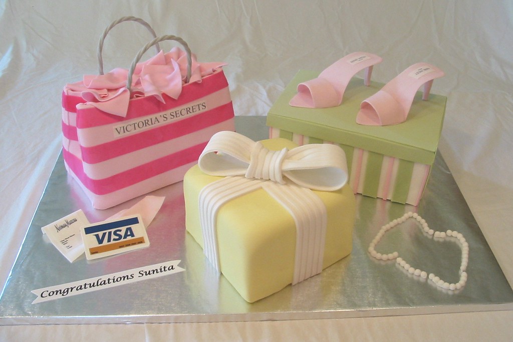 Fun Bridal Shower Victoria's Secrets bag, shoe box, and pa… Flickr