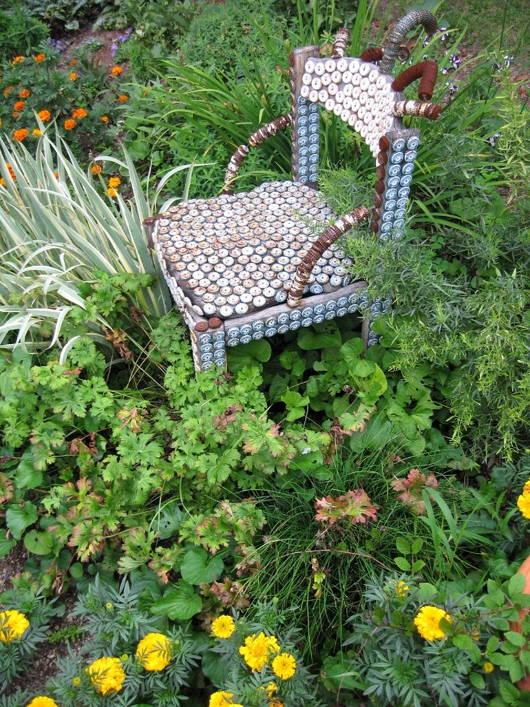 Melissa's "Bottle Cap" Chair Lauren Jolly Roberts Flickr