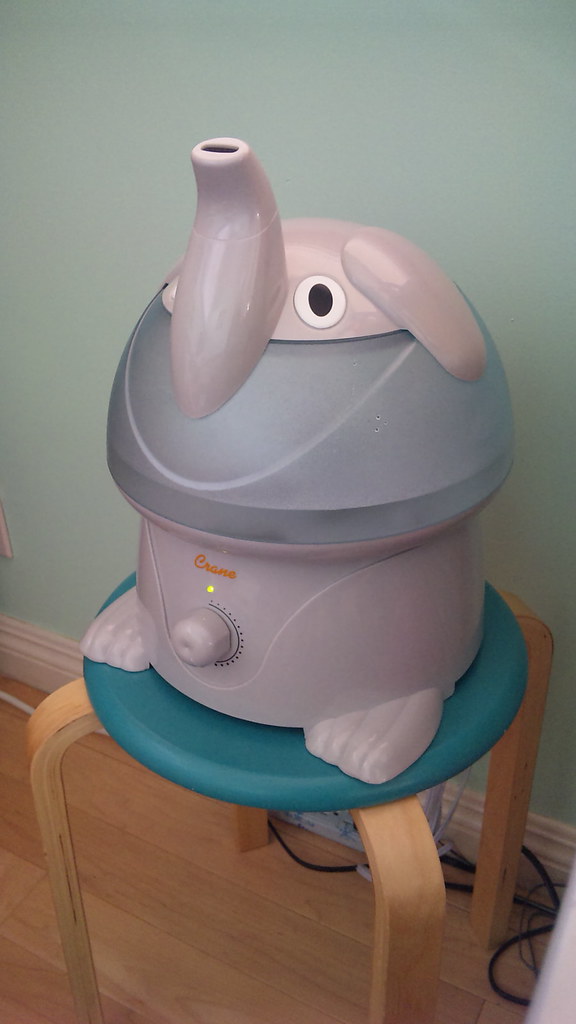 Crane Elephant Humidifier too cute!! Candace Flickr