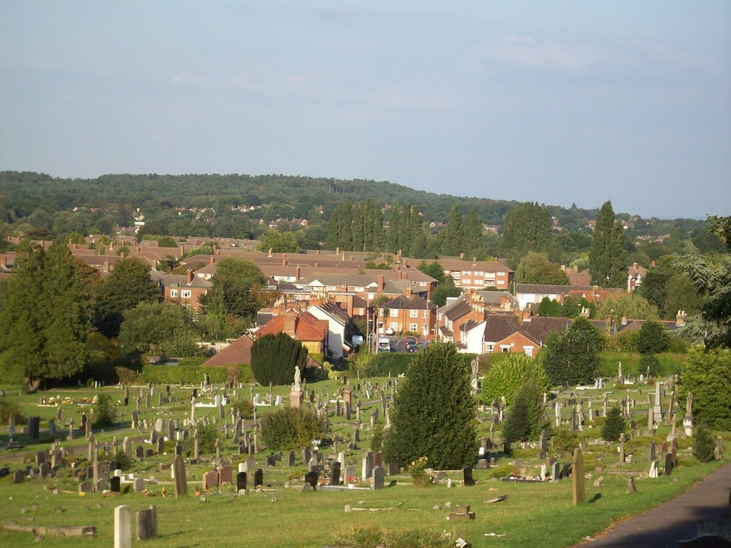 North Town, Aldershot Taken from the top of the cemetery o… Flickr