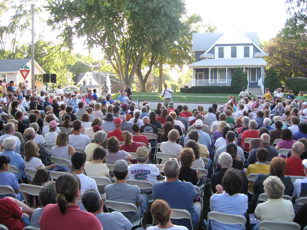 Gottsch Park, Shenandoah, IA, 9/22/07 Barack Obama Flickr