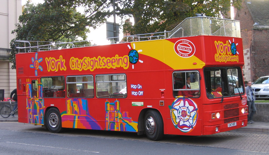 York Tour Bus I think this is a Leyland Olympian. Robert Flickr