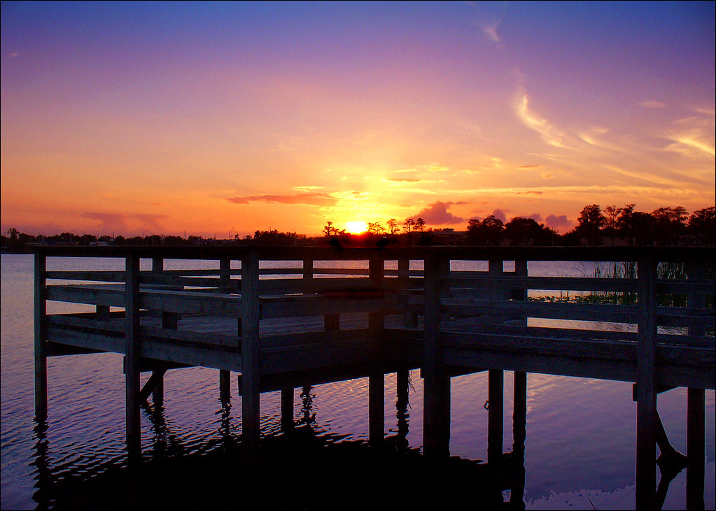 Sunset on Lake Fredrica a photo on Flickriver