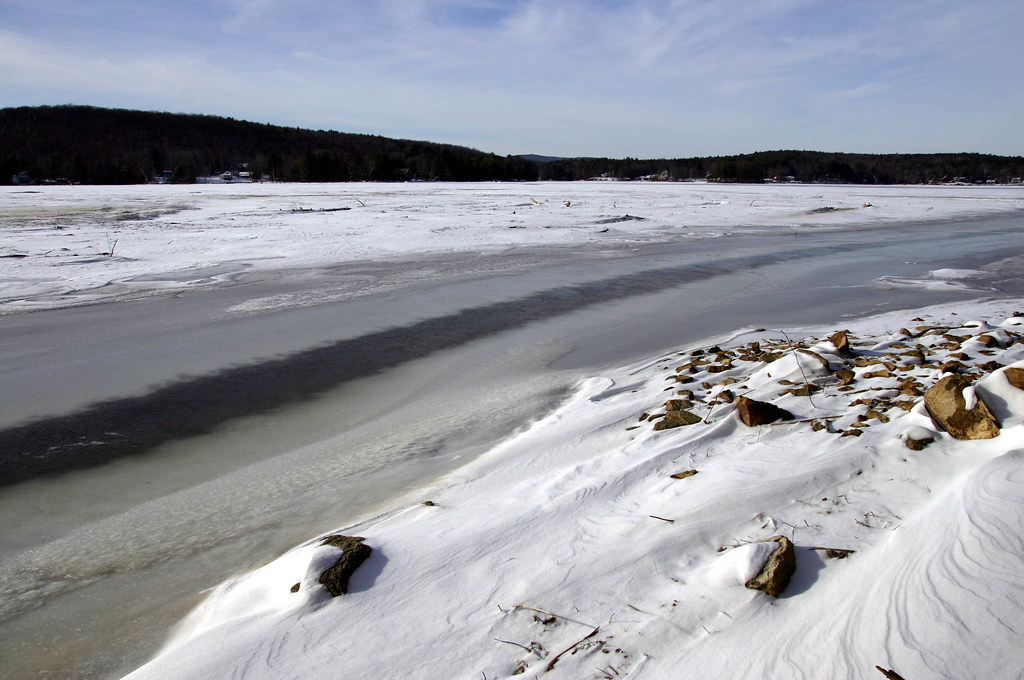 Crystal Lake in Winter Chuck Burgess Flickr