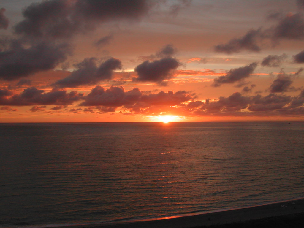 The Same Sunrise Miami Beach, Florida "Same Sunrise 1" "Sa… Flickr