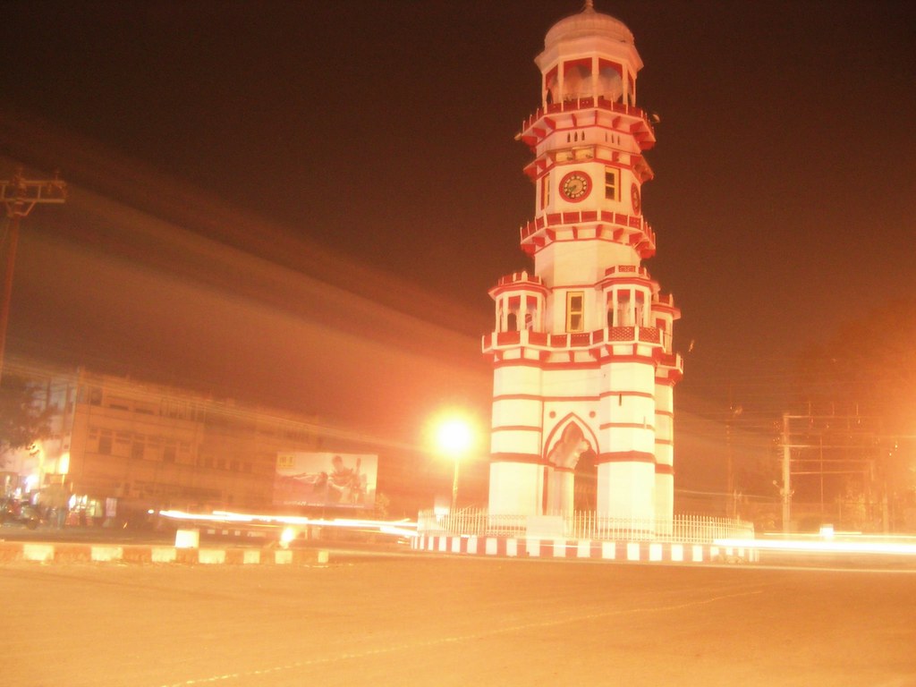 Clock tower of Jabalpur...an old landmark!! had this stran… Flickr